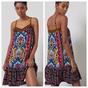 Anthropologie Zadie Velvet Vintage Slip Dress NWT